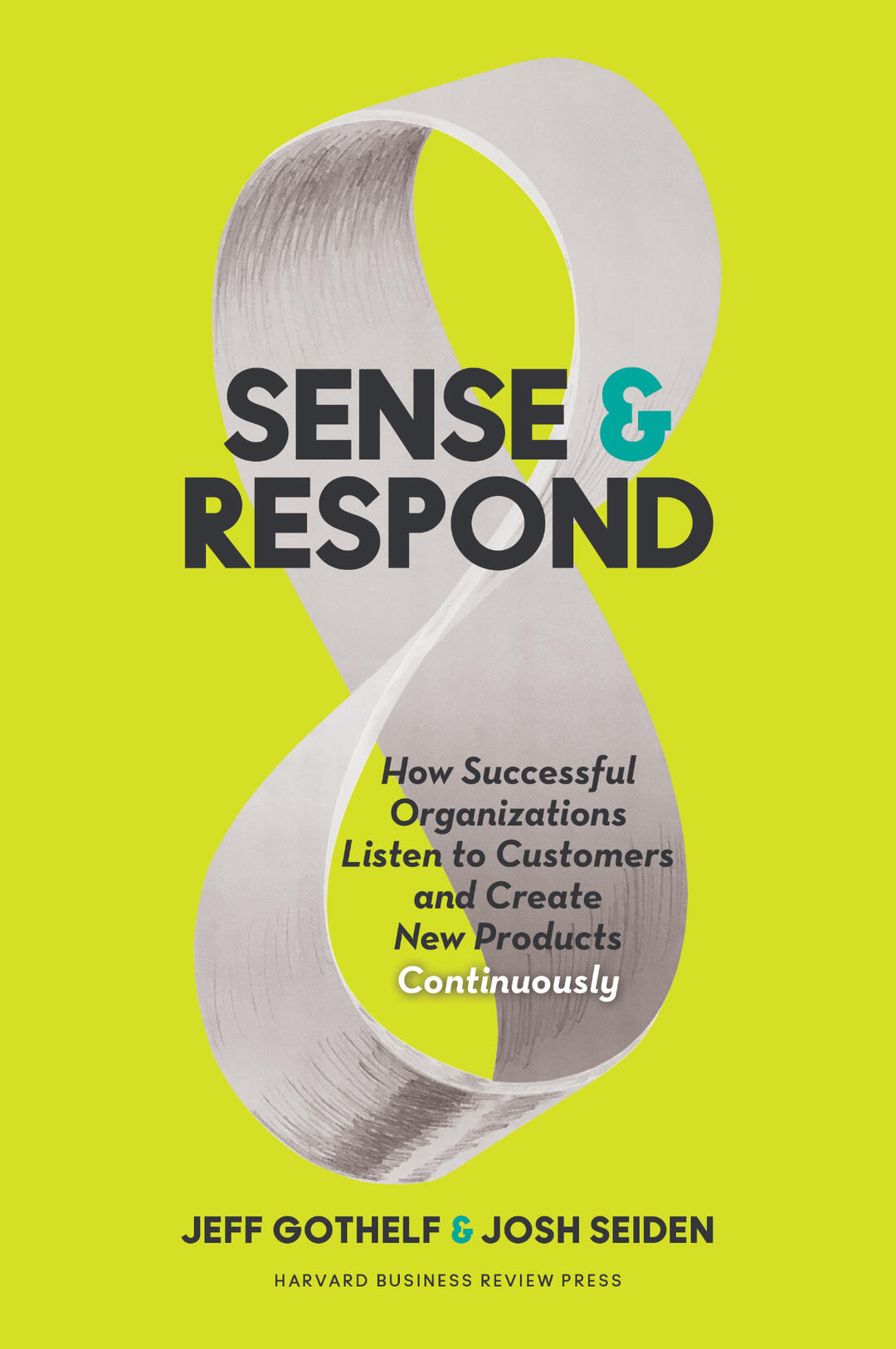 Sense & Respond Book Cover Image